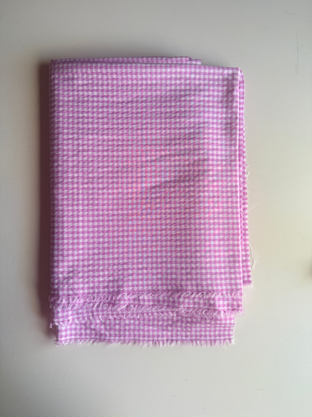 Small Pink classic Gingham cotton
