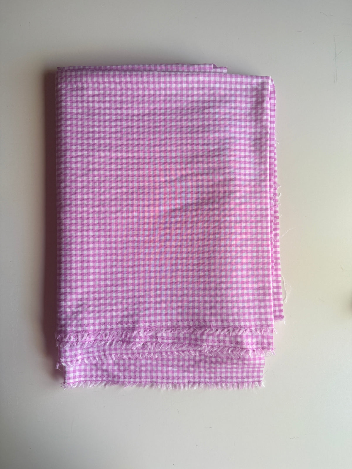 Small Pink classic Gingham cotton