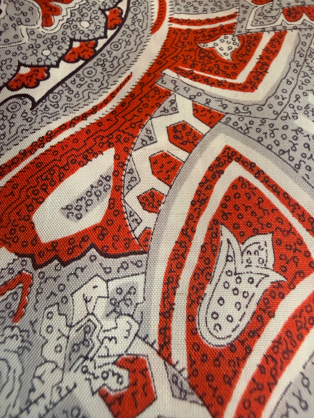 Vintage paisley with intricate floral and swirling designs