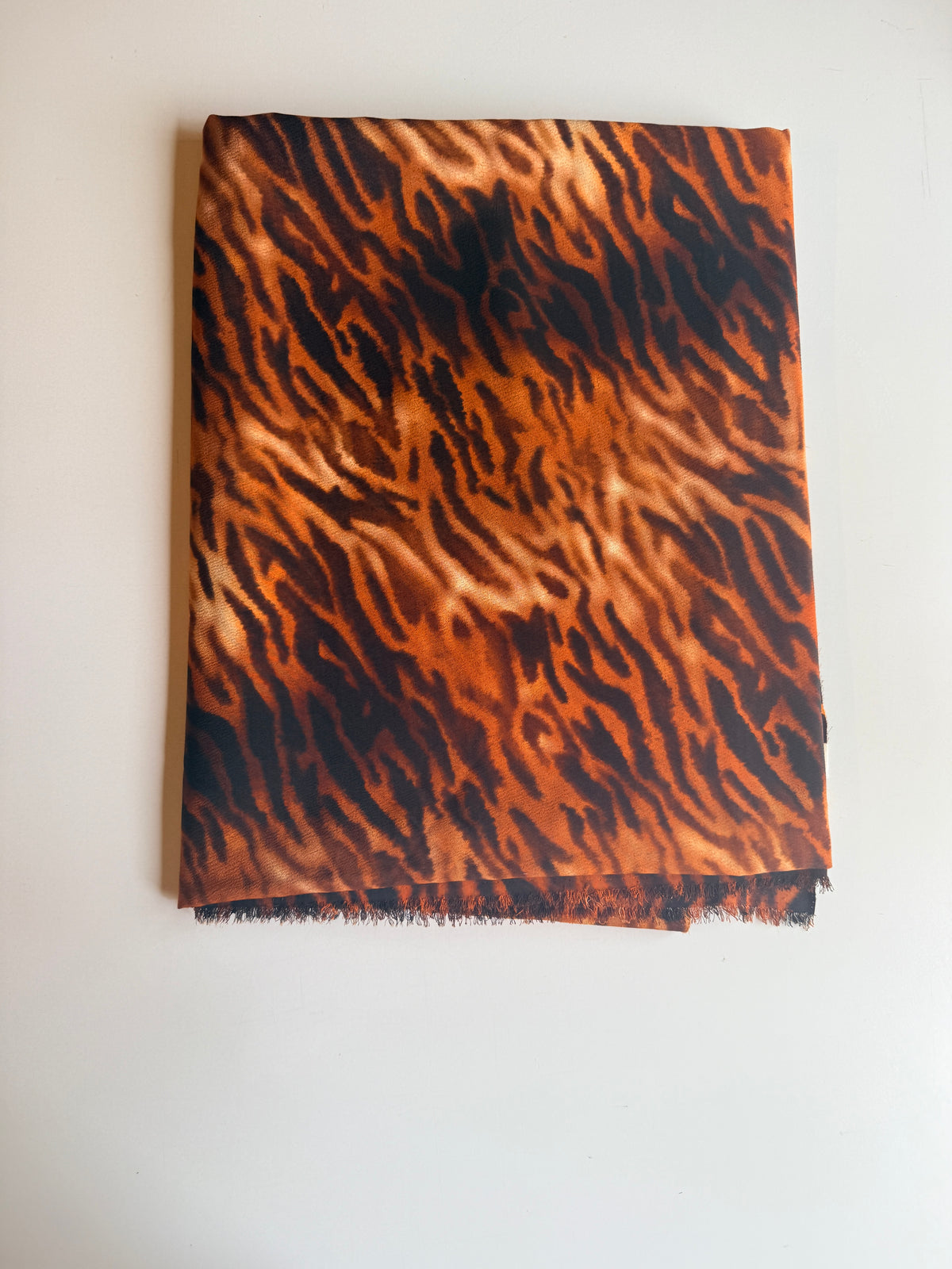Smokey Tiger print rayon