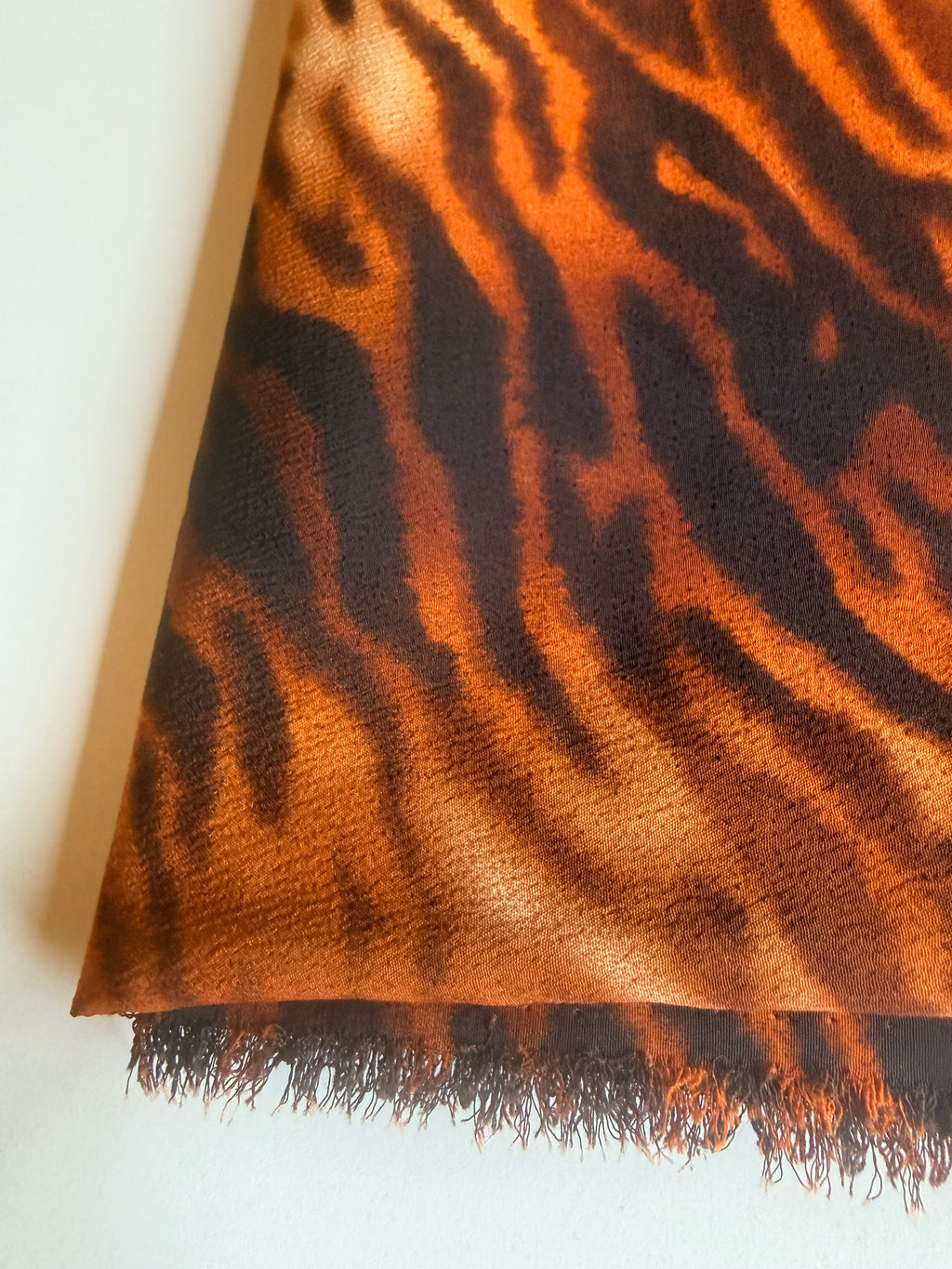 Smokey Tiger print rayon