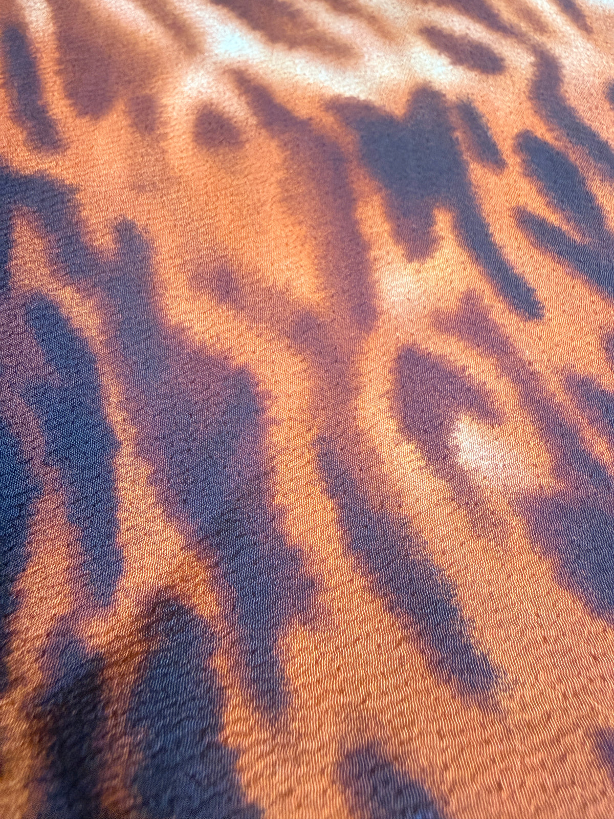 Smokey Tiger print rayon