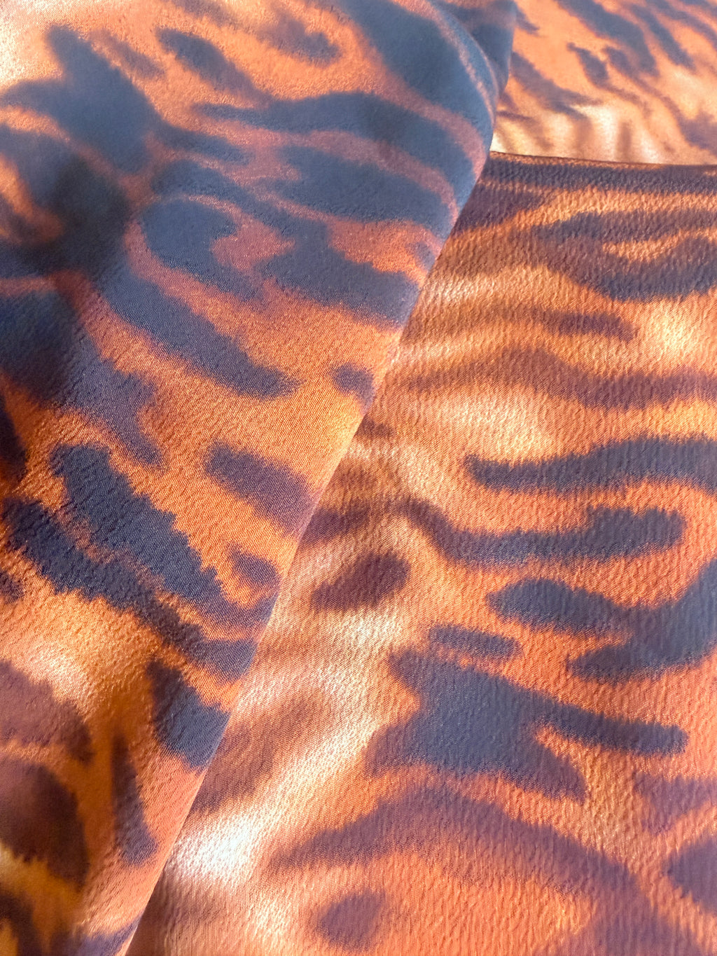 Smokey Tiger print rayon