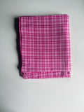 Pink on Pink plaid cotton