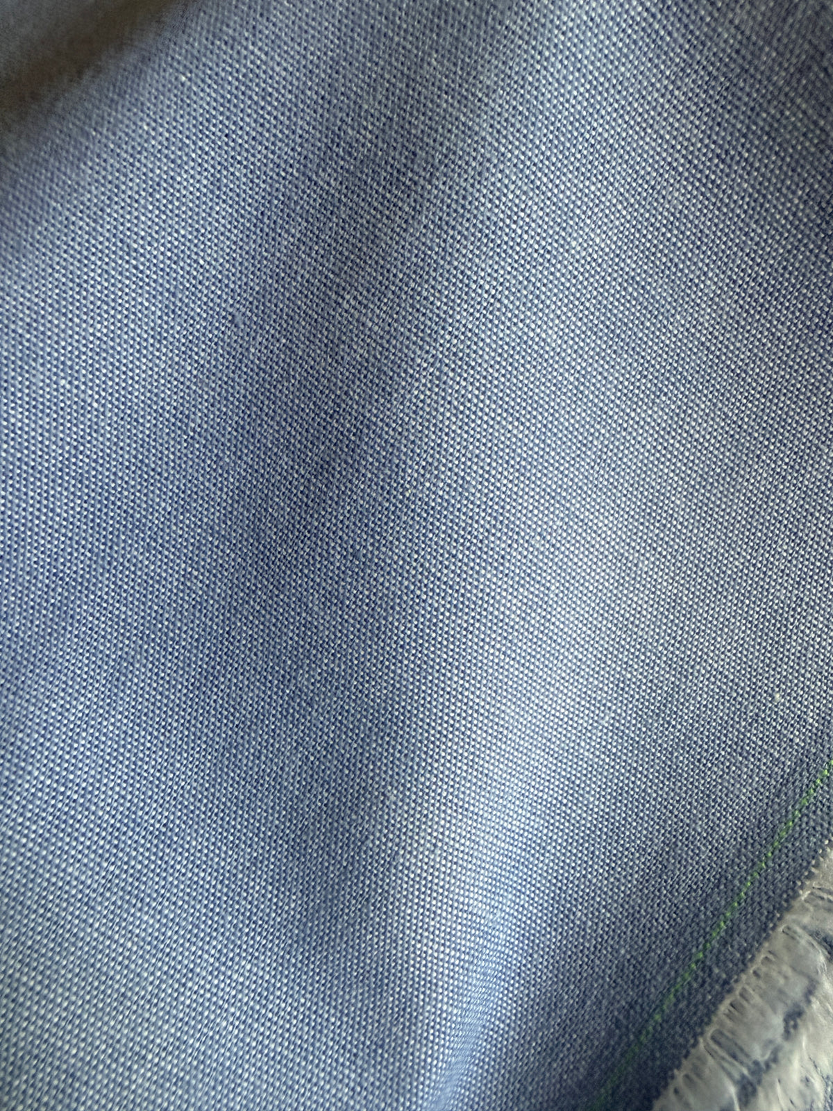 Light blue Denim-like Linen